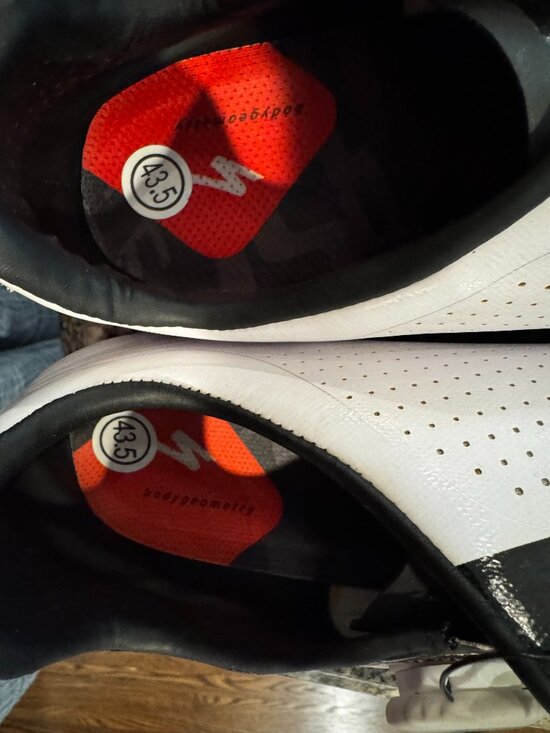 Mens Specialized S-Works Cycling Shoes, Size 43.5
